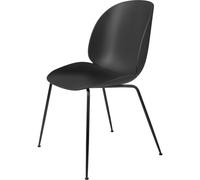 Beetle Dining Chair Conic Base Matt Black/Black