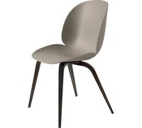 Beetle Dining Chair Wooden Base Smoked Oak Matt/New Beige