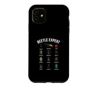 Beetle Expert Stag Hercules Scarab Tiger Insect Chart Case for iPhone 11