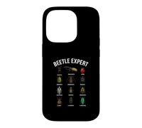 Beetle Expert Stag Hercules Scarab Tiger Insect Chart Case for iPhone 14 Pro