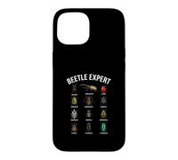 Beetle Expert Stag Hercules Scarab Tiger Insect Chart Case for iPhone 15