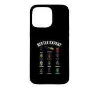 Beetle Expert Stag Hercules Scarab Tiger Insect Chart Case for iPhone 15 Pro Max