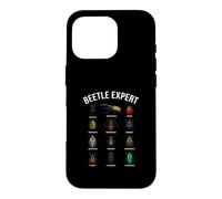 Beetle Expert Stag Hercules Scarab Tiger Insect Chart Case for iPhone 16 Pro