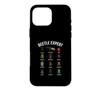Beetle Expert Stag Hercules Scarab Tiger Insect Chart Case for iPhone 16 Pro Max