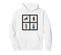 Beetle Illustration Collection Beautiful Beetles Pullover Hoodie
