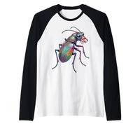 Beetle Insect Bug Lover Entomology Nature Beetle Raglan Baseball Tee
