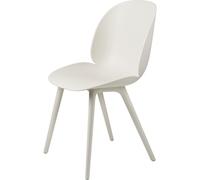 Beetle Outdoor Dining Chair Plastic Alabaster White