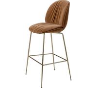 Beetle Soft Bar Stool H77 Antique Brass/Sunday/Dedar 112