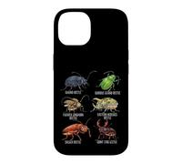Beetle Species Insects Lover Kids Biology Ground Beetle Case for iPhone 14