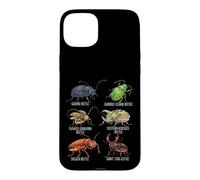 Beetle Species Insects Lover Kids Biology Ground Beetle Case for iPhone 15 Plus