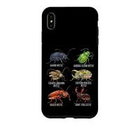 Beetle Species Insects Lover Kids Biology Ground Beetle Case for iPhone XS Max