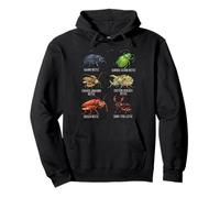 Beetle Species Insects Lover Kids Biology Ground Beetle Pullover Hoodie
