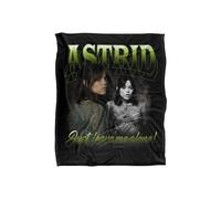 Beetlejuice 2 50x60 Astrid Homage Silky Touch Super Soft Throw Blanket Warner Brothers White One Size