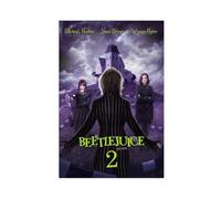 Beetlejuice 2 - Fantasy Horror Movie Returns - Canvas Poster Wall Art Decor Print