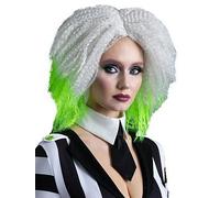 Beetlejuice Adult Ladies Wig, Black, Women Black
