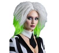 Beetlejuice Adult Ladies Wig, Black, Women Black