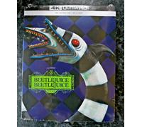 Beetlejuice Beetlejuice (2024) 4K Ultra HD + Blu-Ray Steelbook New and Sealed+