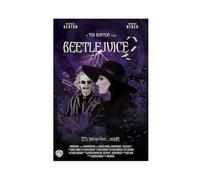 Beetlejuice Beetlejuice - 2024 Movie Sequel - Beetlejuice 2 - Posters And Digital Download File - Beetlejuice 2 Fantasy Horror Movie Returns Canvas Poster Bedroom Decor Landscape Office Room Decor Gi
