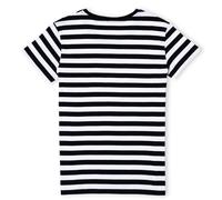 Beetlejuice Cockroach Embroidered Women's T-Shirt - White/Black Striped - L - White / Black Striped