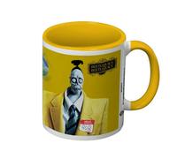 Beetlejuice Dont Let The Phone Go Dead Mug Yellow (12Cm X 10.5Cm X 8.7Cm)