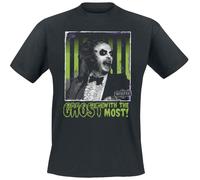 Beetlejuice Ghost With The Most T-Shirt black L