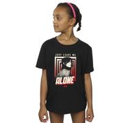 Beetlejuice Girls Astrid Leave Me Alone T-Shirt Black 7-8 Years
