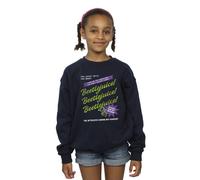 Beetlejuice Girl's Make My Millenium Sweatshirt in Navy | Size: 12-13 Years Beetlejuice Navy 12-13 Years