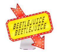 Beetlejuice Icon Accent Light - Officially Licensed Merchandise from Iconic Retro Horror Movie, Spooky Room Decor and Gift, Gothic Bedroom Accessory and Nightlight for All Ages | Paladone