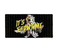 Beetlejuice It's Showtime Large Gaming Mouse Pad Desk Mat with Stitched Edges, Non-Slip Base for Gamer, Home and Office, 31.5 x 15.7