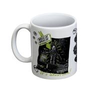 Beetlejuice Its Showtime Mug White/black (One Size)