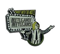 Beetlejuice Limited Edition Enamel Pin Badge - Officially Licensed Movie Collectible - 9,995 Worldwide - Horror Fan Gift & Memorabilia