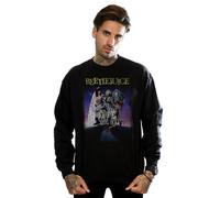 Beetlejuice Men's Distressed Poster Sweatshirt in Black | Size: XL Beetlejuice Black XL