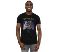 Beetlejuice Men's Distressed Poster T-Shirt in Black | Size: 3XL Beetlejuice Black 3XL