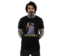 Beetlejuice Men's Here Lies T-Shirt in Black | Size: 4XL Beetlejuice Black 4XL