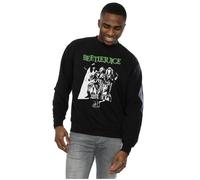 Beetlejuice Men's Mono Poster Sweatshirt in Black | Size: XL Beetlejuice Black XL
