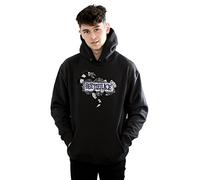 BEETLEJUICE Men's Sandworm Logo Hoodie XX-Large Black