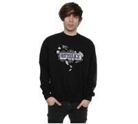 Beetlejuice Men's Sandworm Logo Sweatshirt in Black | Size: 2XL Beetlejuice Black 2XL