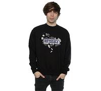 Beetlejuice Men's Sandworm Logo Sweatshirt XXX-Large Black