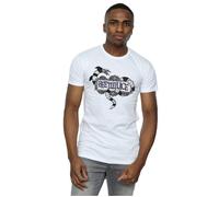 Beetlejuice Men's Sandworm Logo T-Shirt in White | Size: 2XL Beetlejuice White 2XL