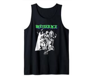 Beetlejuice Mono Poster Tank Top