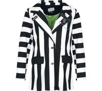 Beetlejuice Never trust the Living Blazer black white XXL