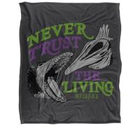 Beetlejuice Never Trust The Living Soft Touch Blanket Multicoloured (147Cm X 91Cm)