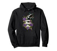 Beetlejuice Never Trust the Living Tattoo Sandworm Pullover Hoodie