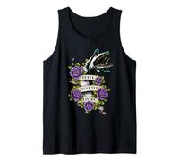 Beetlejuice Never Trust the Living Tattoo Sandworm Tank Top