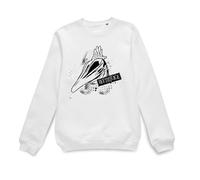 Beetlejuice Official Adam Monster Sweatshirt - White | Size: Medium Beetlejuice White M