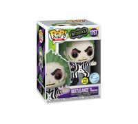 Beetlejuice On Tombstone Exclusive GLOW POP Plus #1757 Vinyl Figure FUNKO