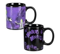 Beetlejuice Paladone Heat Changing Mug - Officially Licensed Merchandise Gift for Retro Horror Movie Fans, Nostalgic Ceramic Drinkware, 80's Movie Collectors Cup, 300ml (10 fl oz)