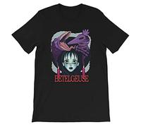 Beetlejuice Photographic Movie Tim Burton Blackandwhite Snake Ghotic Gift Mens Men Women Unisex Tshirt