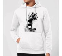 Beetlejuice Sandworm Attack Hoodie - White | Size: Small Beetlejuice White S