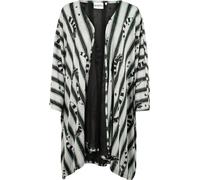 Beetlejuice Sandworm Cardigan black white Onesize